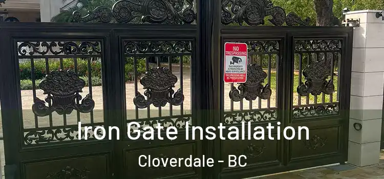  Iron Gate Installation Cloverdale - BC